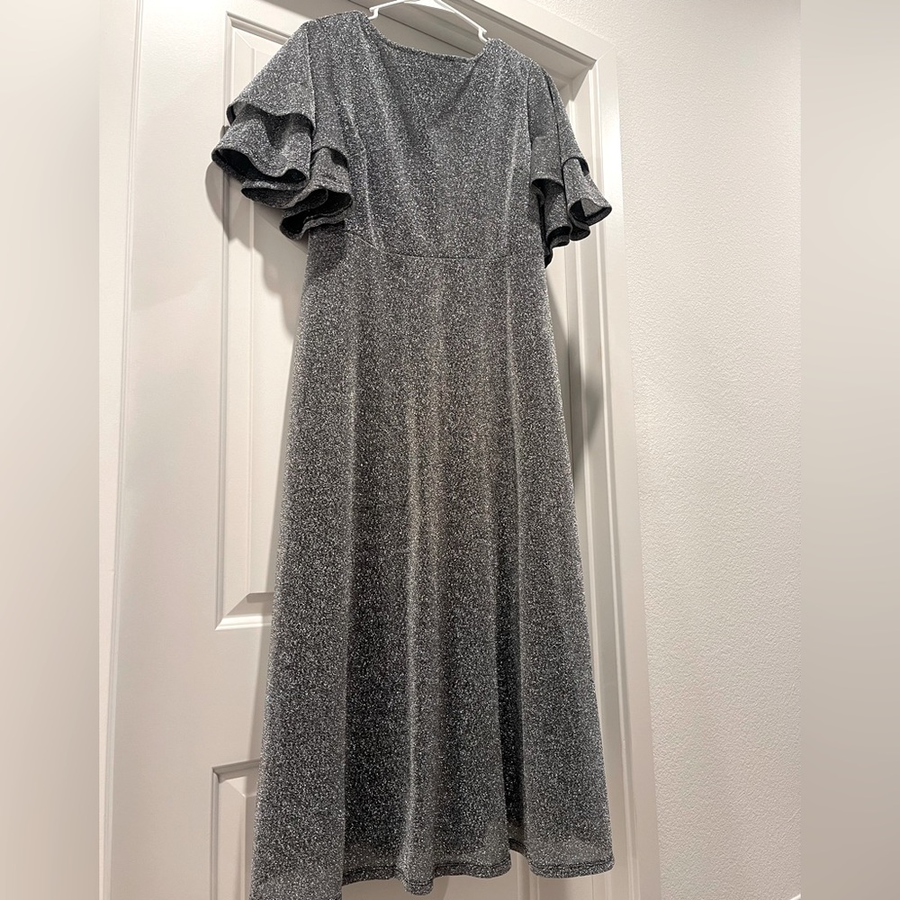 SHEIN Silver Dress